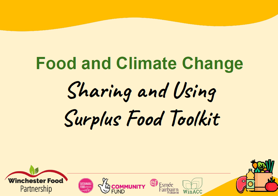 Sharing Surplus Food Toolkit