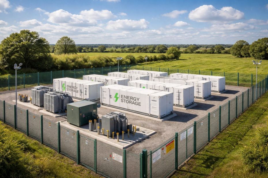 battery storage facility
